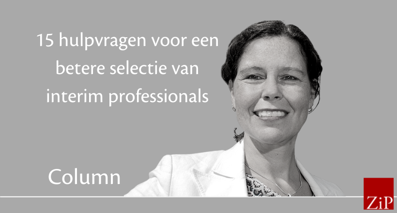 Het selecteren van interimmers begint vaak met een functie- of competentieprofiel. Maar om mensen te kiezen die echt het verschil maken, is er een andere aanpak nodig. 15 hulpvragen voor een betere selectie: zipconomy.nl/2021/08/15-hul…
