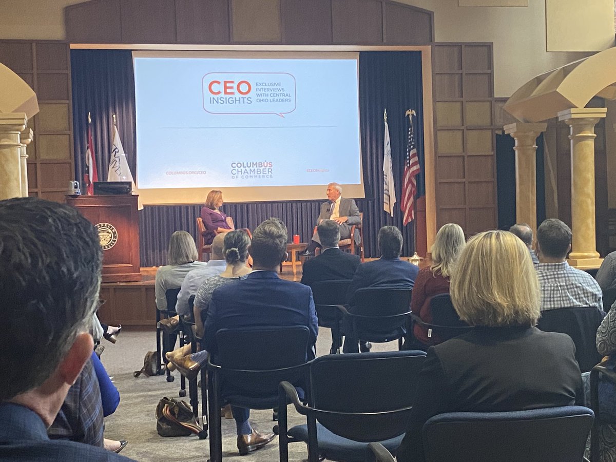 So good to be back in person! #ceoinsights <a href="/ColumbusChamber/">Columbus Chamber</a> <a href="/OhioCurrents/">Bill Nolan</a> <a href="/OhioHealth/">OhioHealth</a>