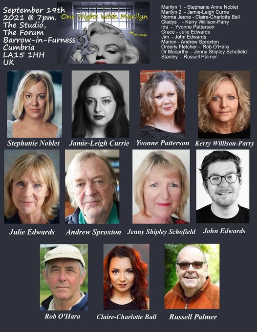 Congratulations to our client, Stephanie Noblet, who is appearing in The Forum’s production of ‘One Night With Marilyn’ on 19th September. Contact The Forum directly for tickets!