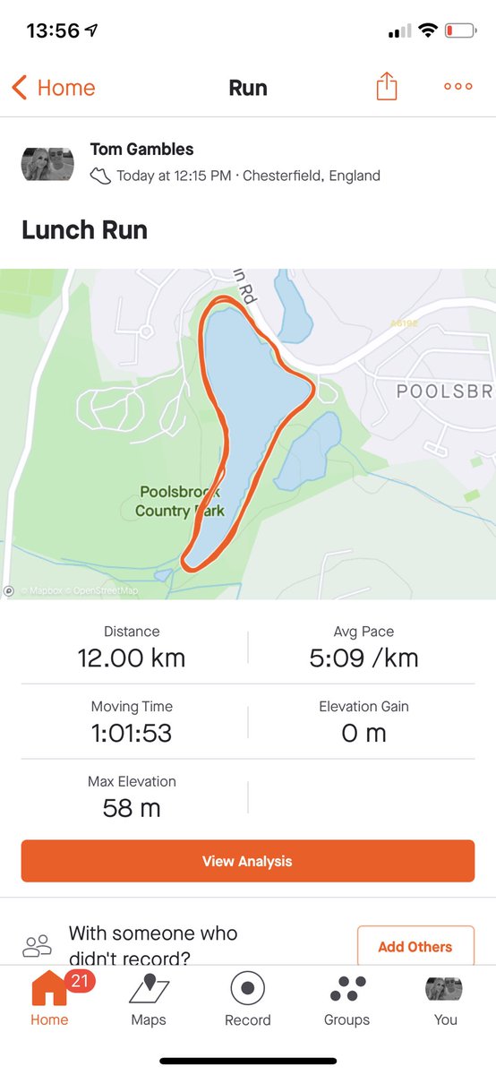 RUN 12! A nice steady 12Km today. Thank you for your amazing support and donations so far! Please donate if you can 🙏🤞🏃‍♂️

Link below to donate ⬇️

gofund.me/fdb0aa96

Total distance to run - 200Km
Total distance ran so far - 123Km
Total distance to go - 77Km