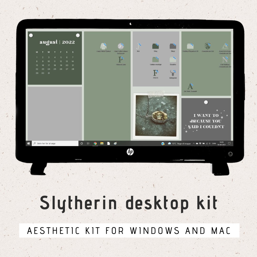 ichicdesigns's tweet photo. 𝗔𝗗 This Slytherin desktop organiser kit will transform your laptop or pc into a work of beautiful art! Can be used for Microsoft Windows and macOS.

You get 61 folder covers and 12 wallpapers.

YES PLEASE!👇
https://t.co/yNU3hcsaCb https://t.co/XcIDrq8n89
