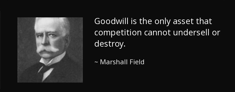 SetDeep's tweet photo. #deepaksdailyquote Happy "Earn Goodwill" Wednesday! Happy Birthday Marshall Field! https://t.co/0I4O1Xm5E5
