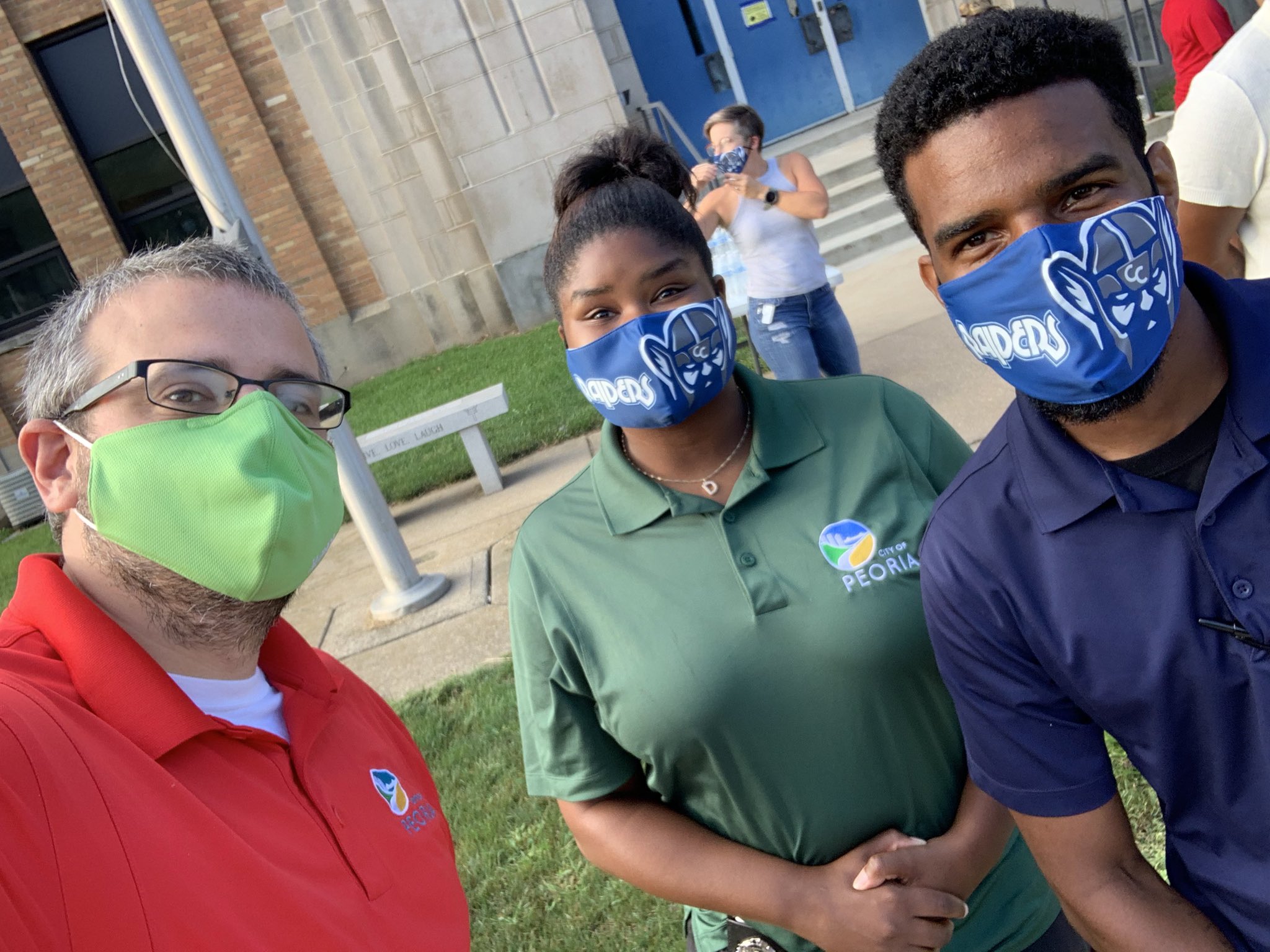 City Of Peoria IL on Twitter "Hooray for the first day of school! Joe