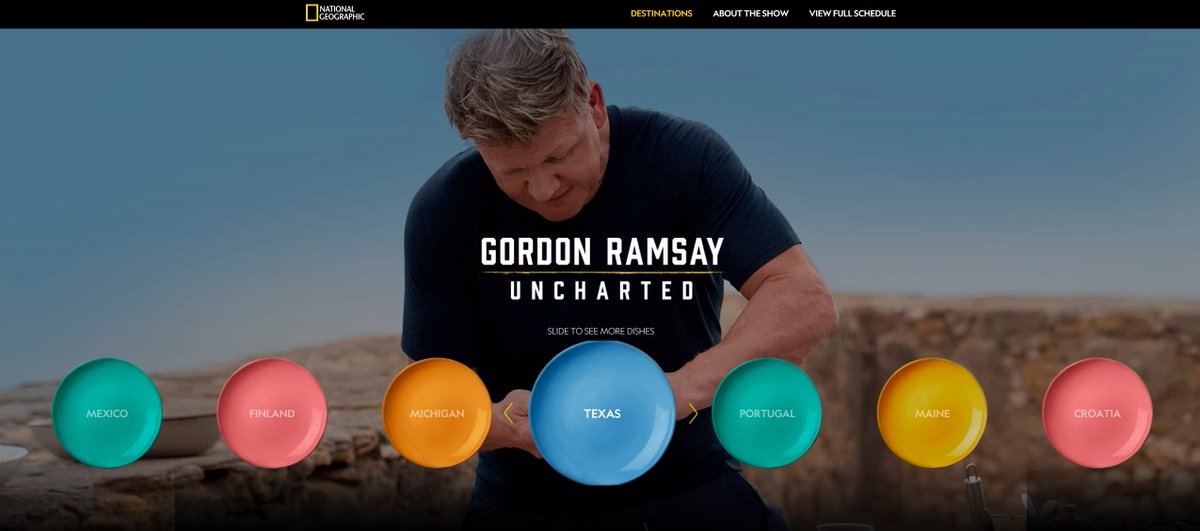 There is absolutely nowhere that Gordon won't go. To get a look into where you can catch him on the new season of Gordon Ramsay: Uncharted, click on the link below. There are recipes, destinations, amazing people and much more to expect this time around.

https://t.co/uQGNpvGA61 https://t.co/uU9ChI8xG2