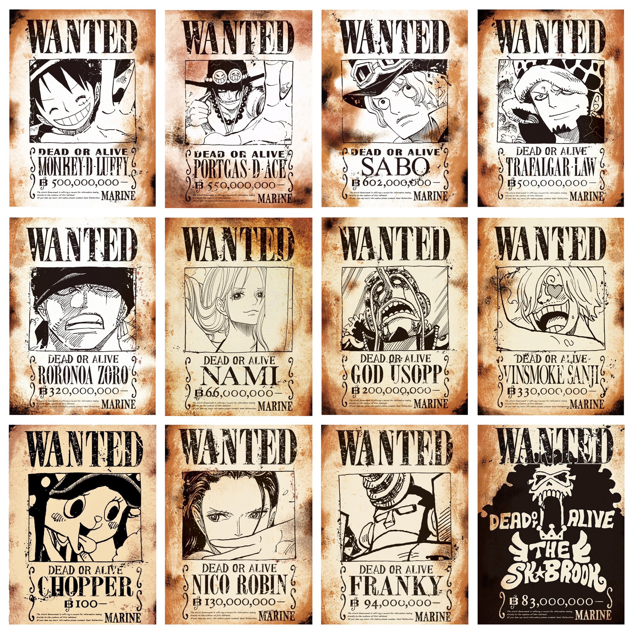 正規品質保証】 ワンピース ONE ONEPIECE PIECE』純金製ルフィの手配書