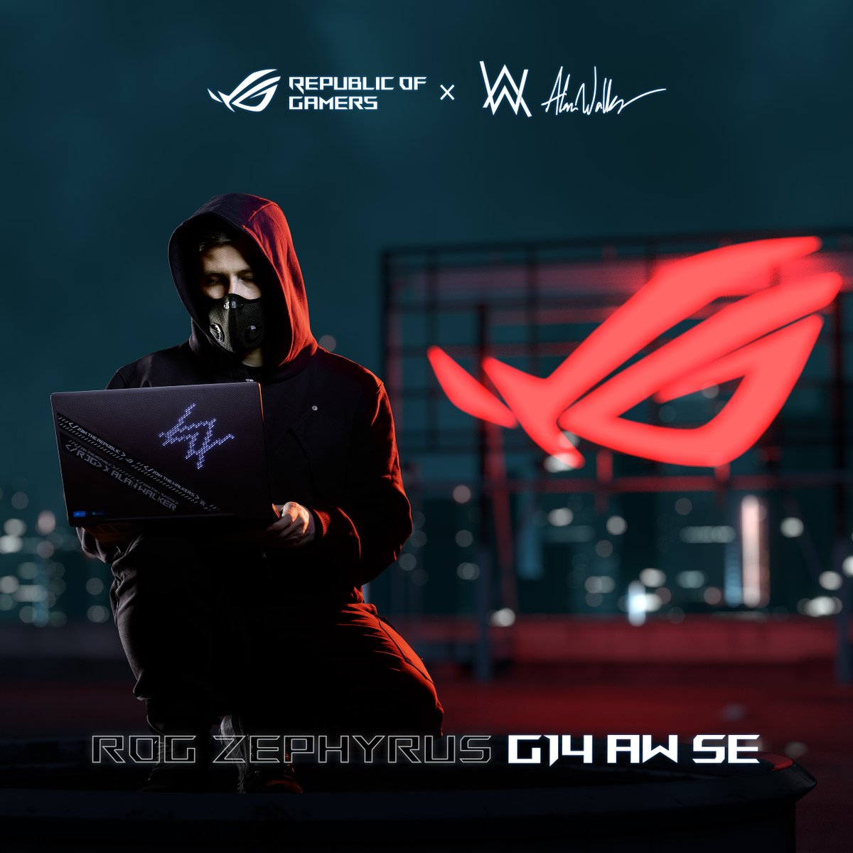 ASUS_ROGNA's tweet image. 𝗧𝗵𝗲 𝘄𝗮𝗶𝘁 𝗶𝘀 𝗳𝗶𝗻𝗮𝗹𝗹𝘆 𝗼𝘃𝗲𝗿...

Introducing the #ROGZephyrusG14 AW SE!

Created in collaboration with @IAmAlanWalker, this Zephyrus G14 has an iconic aesthetic from Alan Walker with ROG&apos;s original design.

#ROGAlanWalker 👉 rog.gg/G14AWSE