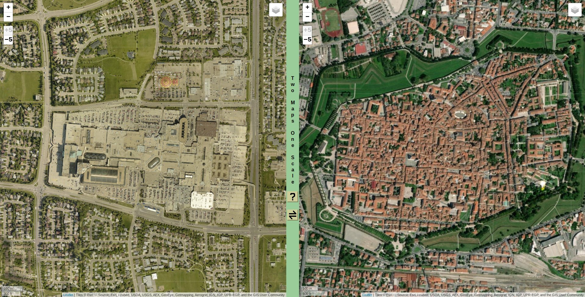 Daniel Trubman Mpp The West Edmonton Mall Along With It S Approximately Thousand Parking Spaces Vs The Italian Walled City Of Lucca At The Same Scale T Co Fbl6i6xulx Twitter