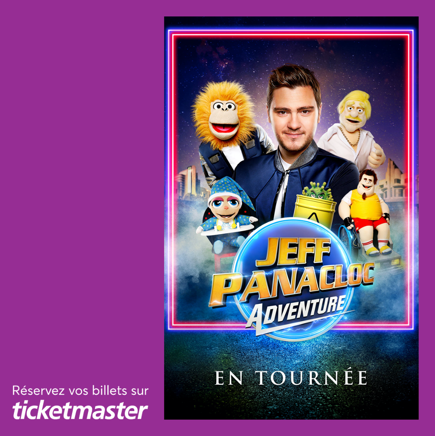 [HUMOUR]
 Pour ce spectacle inédit, c’est avec une émotion non dissimulée que <a href="/Jeffpanacloc/">Jeff Panacloc</a> vous invite à embarquer dans sa nouvelle attraction. 
Bienvenue dans la « Jeff Panacloc Adventure » ! 
🎟 bit.ly/TM_JeffPanaclo…