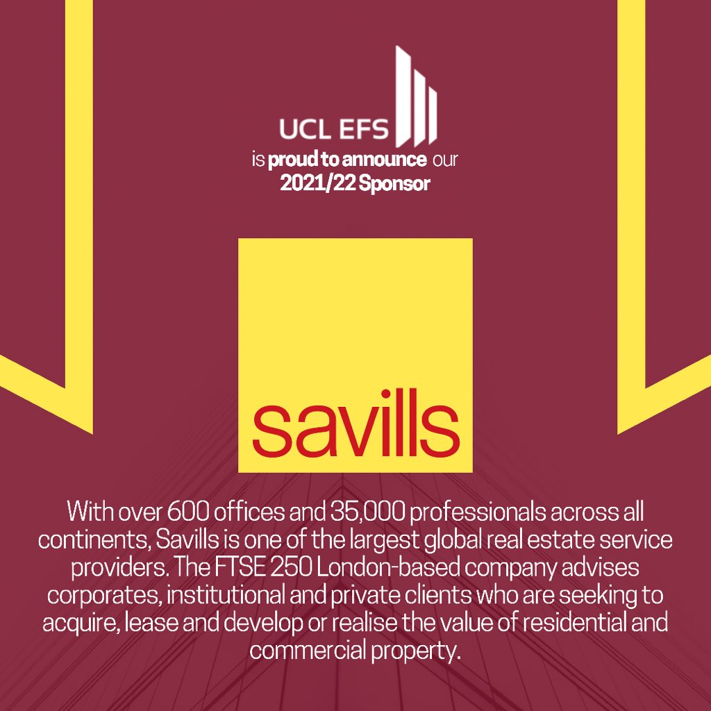 uclefs's tweet photo. The year to come is incredibly exciting, and the EFS Committee looks forward to announcing our other sponsors with some of our flagship opportunities such as the Skill-Up Series Masterclasses, Mentorship Programme or our Freshers Week Social Events. https://t.co/VS5akTiKbC