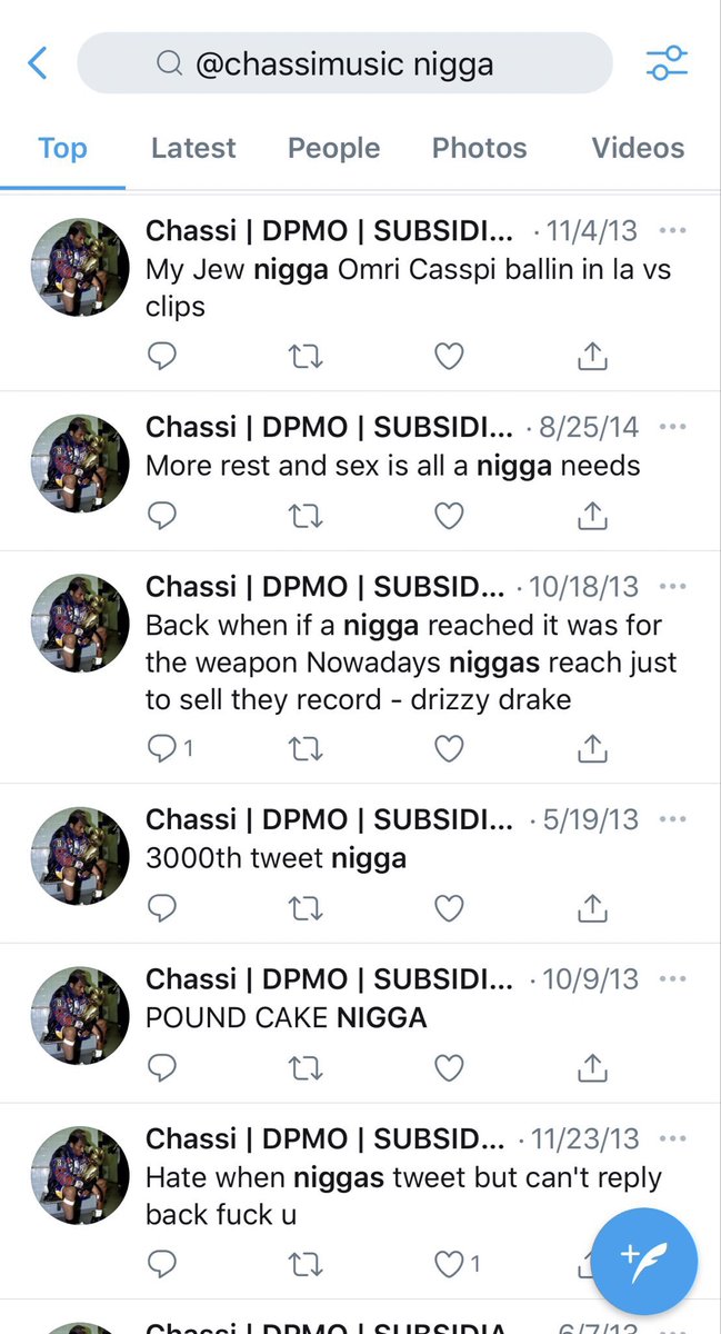 Neverrthough5's tweet photo. @ChassiMusic @chelsea_c7 @BassCanyon @lost_lands @paradise_blue_ y would @Excision put you on if you like using the N word so much o.O https://t.co/wX6TuXbQHY