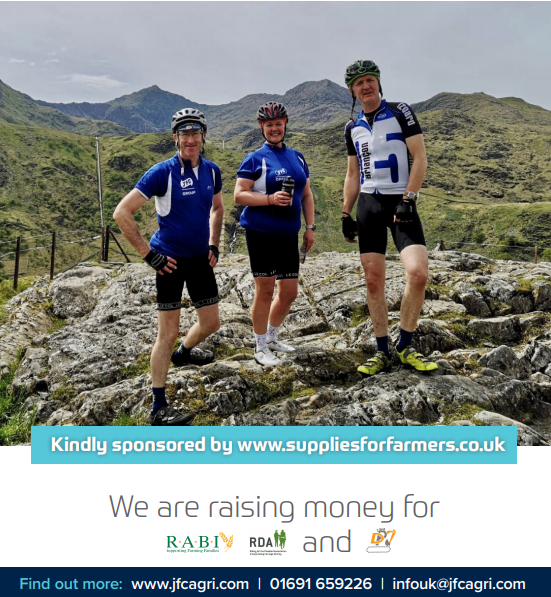 JFCAgriUK's tweet photo. A big shout out and thank you to JFC Stockist @SfFarmers who are the main sponsors of our cycling challenge going ahead this Saturday! 
Raising awareness and much need funds for 3 amazing charities @RDAnational @RABIcharity @dpjfoundation 
https://t.co/p4r9FUDM8D
#charity https://t.co/UdZTOcMCrQ