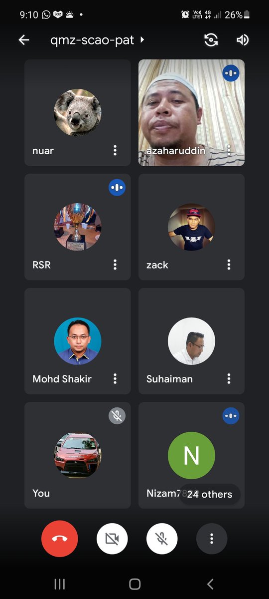 Alhamdulillah selesai bacaan yassin secara online beramai2, mudah mudahan kami semua dan seluruh rakyat Malaysia dijauhi Covid19.. aamiin 🤲
#PasukanProjekPersekutuanTerengganu #PPPT <a href="/JKRTerengganu/">JKR Terengganu</a> <a href="/TeamProjekTrg/">PasukanProjekTrg</a> <a href="/baharuddinali4/">Baharuddin Ali</a> <a href="/Azha_Mustapha/">Azhar Mustapha</a>