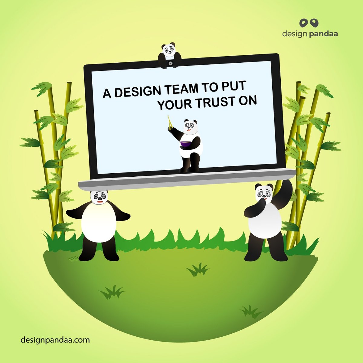 design_pandaa_'s tweet image. We value your trust. We care about your business. We are Team Design Pandaa.   
#DesignPandaa #DesignPandaaDesigns #DesignPandaaCreatives #DesigningCompany #RemoteWork #DesignTips
#UnlimitedGraphicDesign #SubscriptionofDesigningCompany #GraphicDesigners