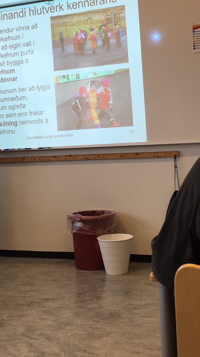 Bæta í verkfærabanka fyrir veturinn í Stærðfræði undir berum himni með <a href="/elfaingvadottir/">Elfa Ingvadóttir</a> #Stapaskóli