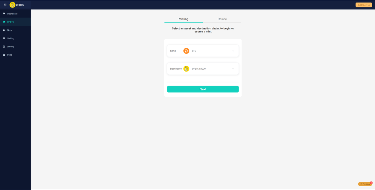 DFBTC's tweet photo. 📢📢Over the past 2 months, we have done a lot of testing in the Ropsten test network, and the testing has gone well, and we are now ready to move on to the next phase of the public beta in Kovan. The beta details will be announced this week. Here is the TESE V1 version interface https://t.co/qhxPtOiQ6W