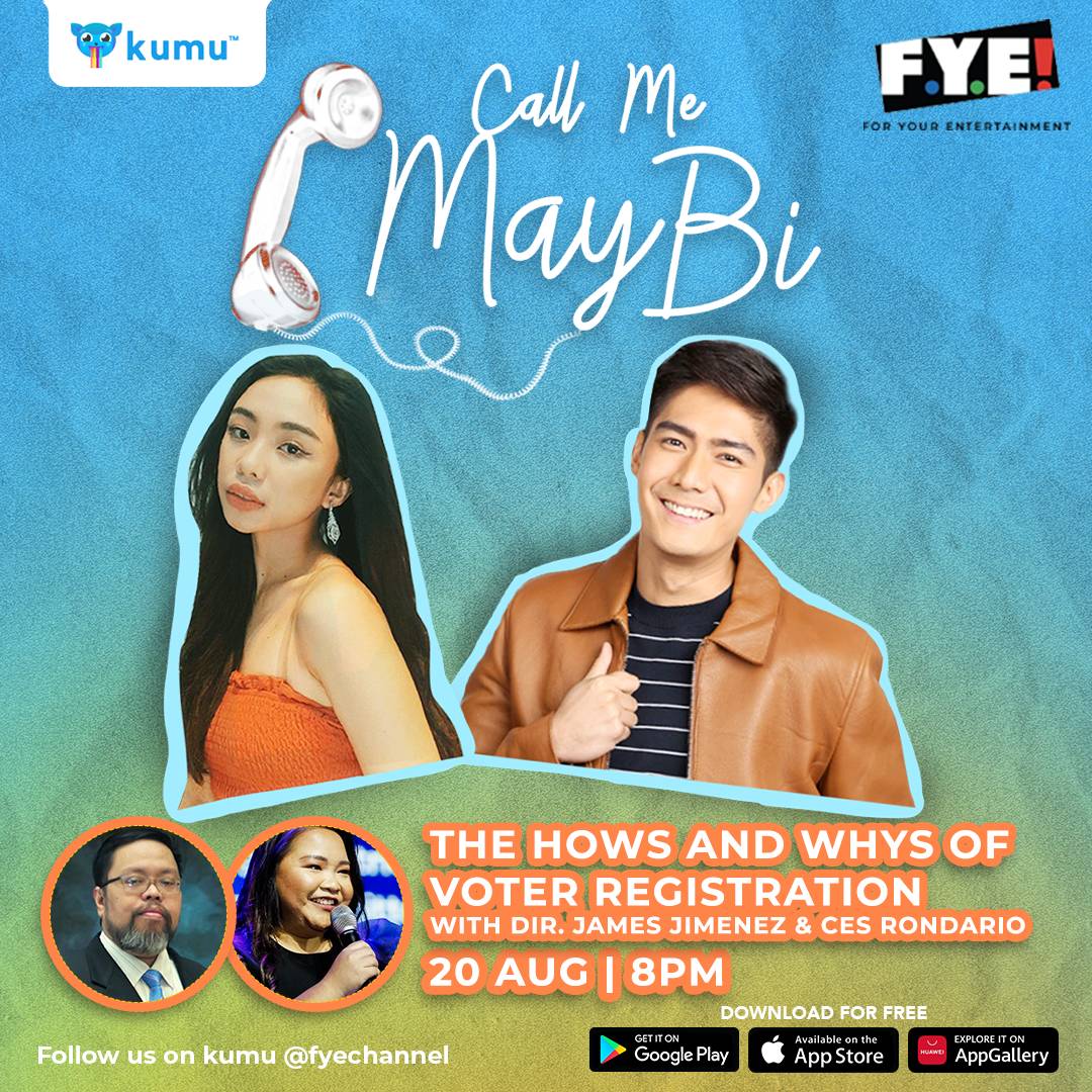 robertmarion's tweet photo. We’ve got less than a month and half before voting registration ends that is why this CALL is important. Let’s talk about the POWER of your VOTE on Call Me MayBi. 📞🇵🇭
@maymayentrata07 https://t.co/wgXDz8hpUd