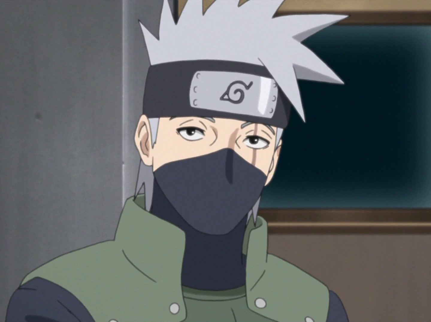 Kakashi and his mask