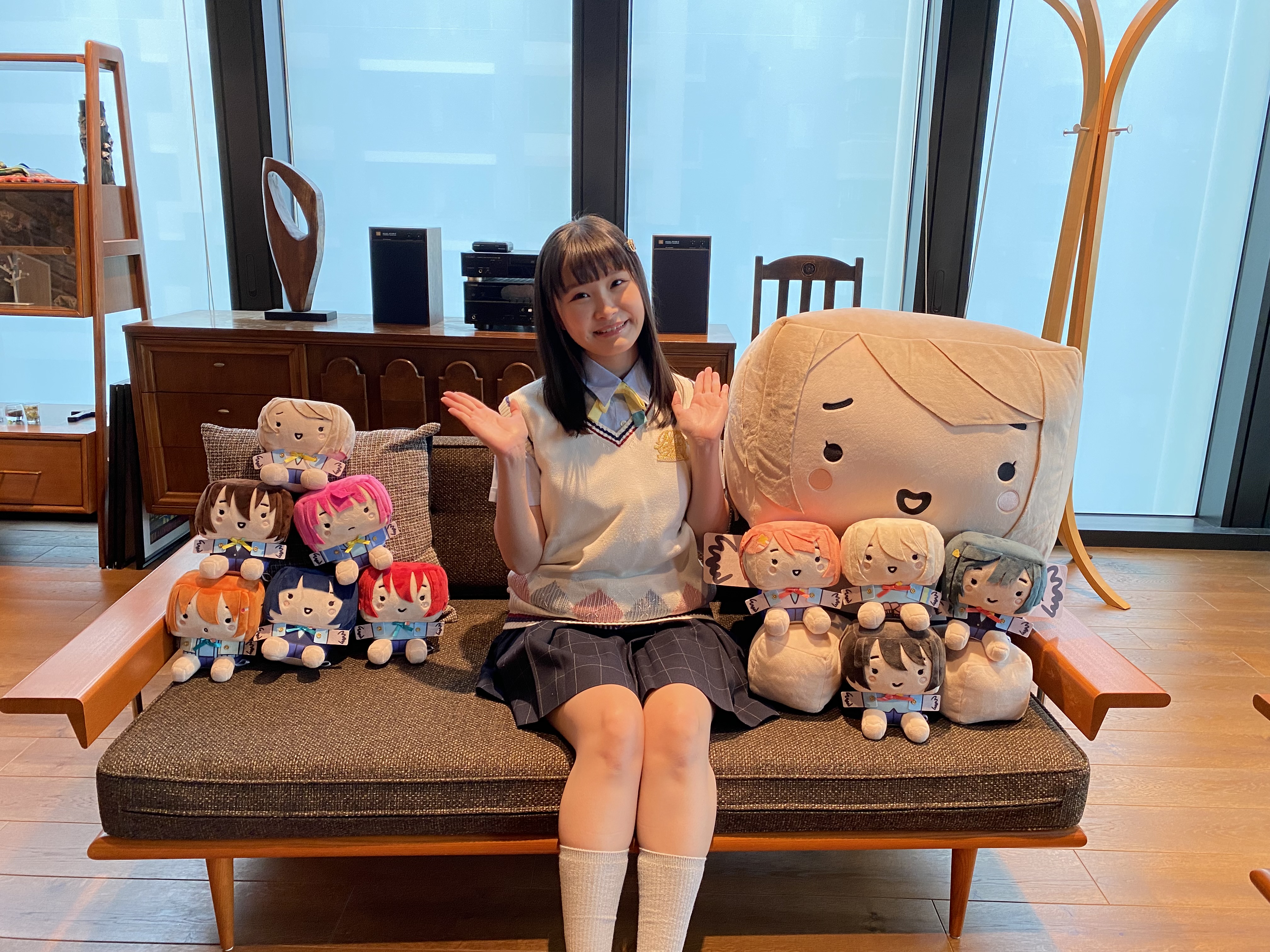 ラブライブ! 虹ヶ咲 購買部 巨大かすみんボックスぬいぐるみ 【公式通販】