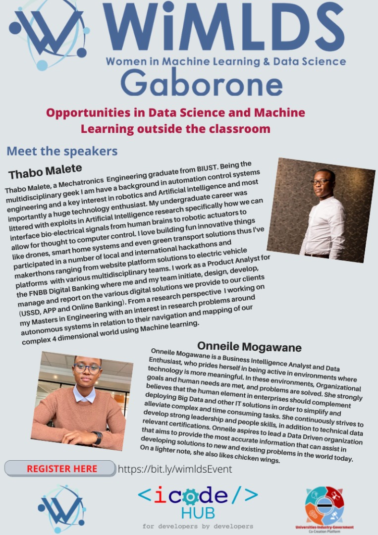 WiMLDS Gaborone tweet media