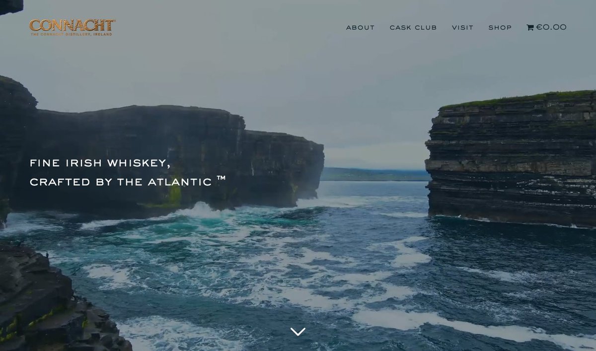 ExSite's tweet image. Very pleased to have launched a new website for one of our more exciting clients! See connachtwhiskey.com     
Well done to all who worked on this to coincide with Friday's launch of first Irish whiskey to be distilled in Mayo in over 150 years!!