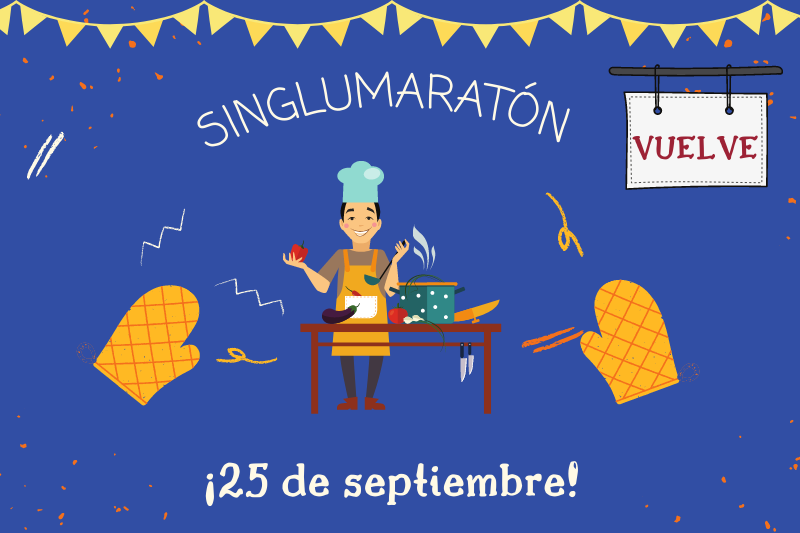 CeliacosMadrid's tweet photo. El 25 de sep. celebramos la 2ª edición de Singlumaratón, un maratón de 6 talleres de cocina sin gluten, que emitimos en directo y ¡sin parar!

En la newsletter para socios de hoy contamos los detalles del concurso con el que podrás ser uno de los chefs del evento. ¡Participa! https://t.co/NthPyu2OWM