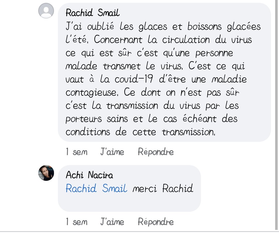lygoumeziane's tweet photo. Une analyse pertinente de mon collègue et ami biologiste à l'#UMMTO Rachid Smail.
L'adaptation de notre quotidien à la #Covid19 est devenue plus que urgente.
#Algerie @Sante_Gouv_dz https://t.co/RIuOibgE1k