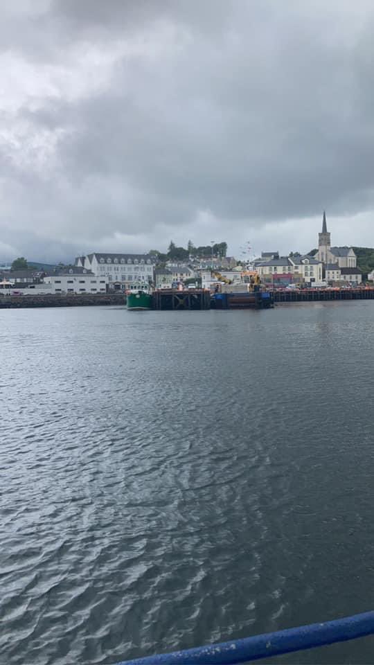 #LoveDonegal #DunnanGallAbu today is officially love Donegal day. We got to enjoy the beautiful Donegal Coast with Atlantic Coastal Cruises for our staff day out #WAW #seaweed #kilcar #workgoals #killybegs #slieveleague