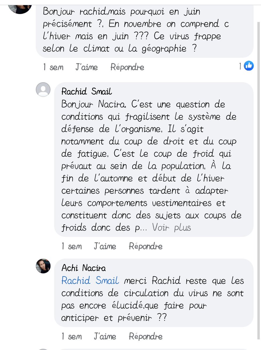 lygoumeziane's tweet photo. Une analyse pertinente de mon collègue et ami biologiste à l'#UMMTO Rachid Smail.
L'adaptation de notre quotidien à la #Covid19 est devenue plus que urgente.
#Algerie @Sante_Gouv_dz https://t.co/RIuOibgE1k