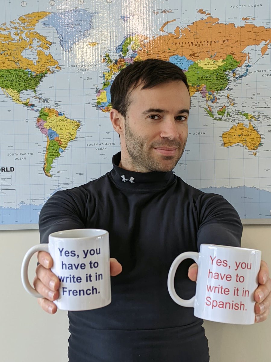 Would any languages' teachers like one of these? I have 4 to give away. This is going to be awkward if no-one wants them! 🙃To enter, simply follow me/retweet if you already do so. My 4 year old will choose winners by Sunday 22/08 🇪🇸🇫🇷

#MFLtwitterati #teachertwitter #edutwitter