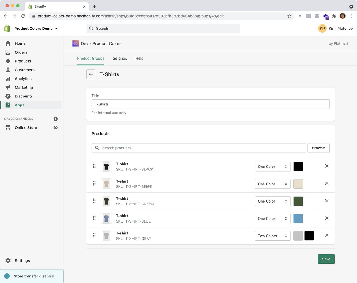 kirplatonov's tweet image. I finished building the admin panel for the app and subscription. Moving to the storefront side. I need to put data into metafields and setup a theme extension now. Exciting! 👷‍♂️

cc #AppChallenge #BuildInPublic @ShopifyDevs