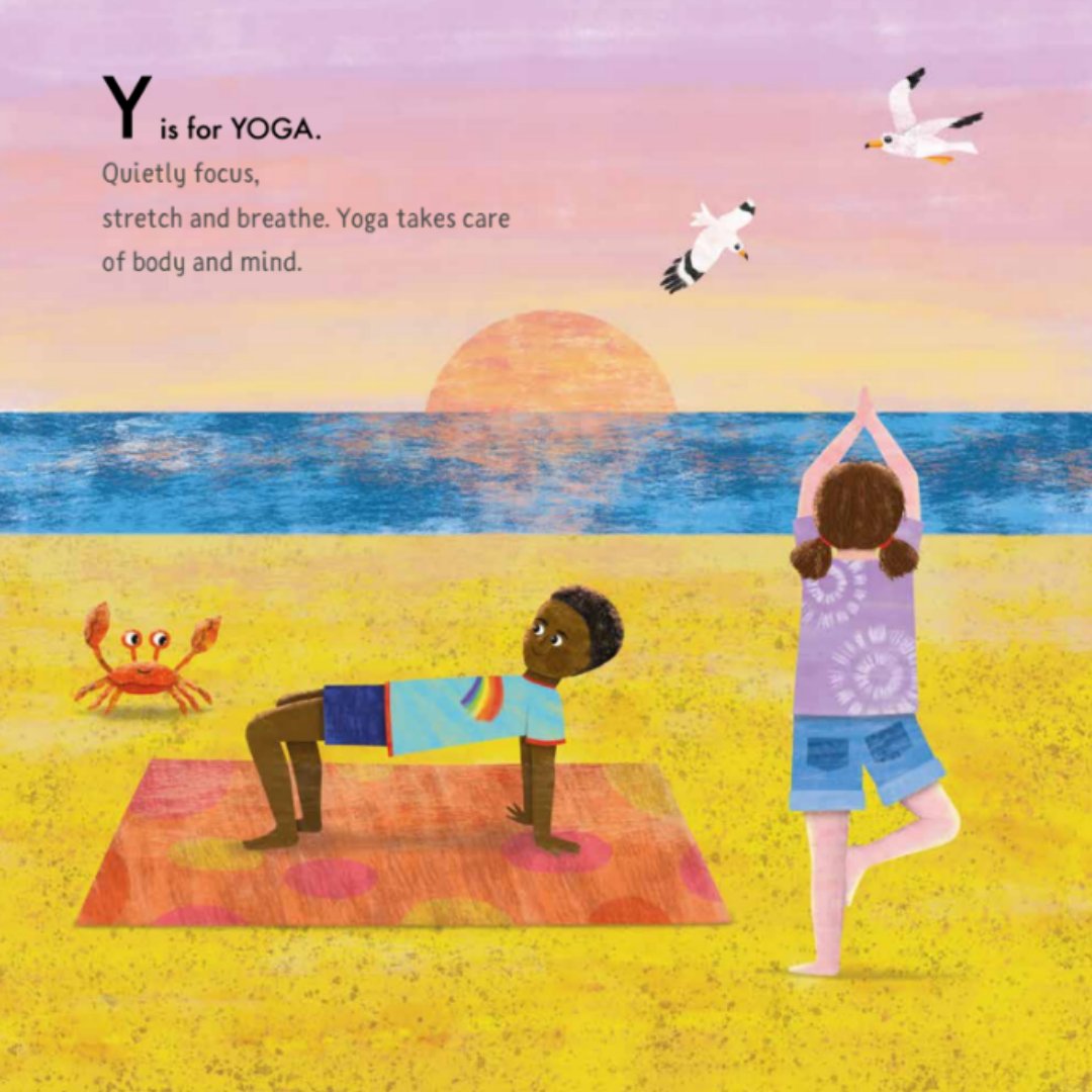 Here's a snapshot of MY MINDFUL A TO ZEN by <a href="/sageillo/">Krina Patel-Sage</a> in honour of #NationalBeachDay 🏖️

Have you taken up any mindfulness practices? Let us know for #MindfulMonday ✨

📚 You can pre-order the book HERE: lantanapublishing.com/products/my-mi…