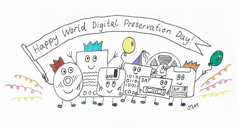 📢  #WDPD2021 on Thursday 4th November 2021. Join individuals + institutions from across the globe.  #DigitalPreservation #eArchiving @digicultEU @fulgenciosanmar @carlotabustelo @hanslaagland 
✏️bit.ly/2W6WpY7
Breaking Down Barriers @ #WorldDigitalPreservationDay 2021
