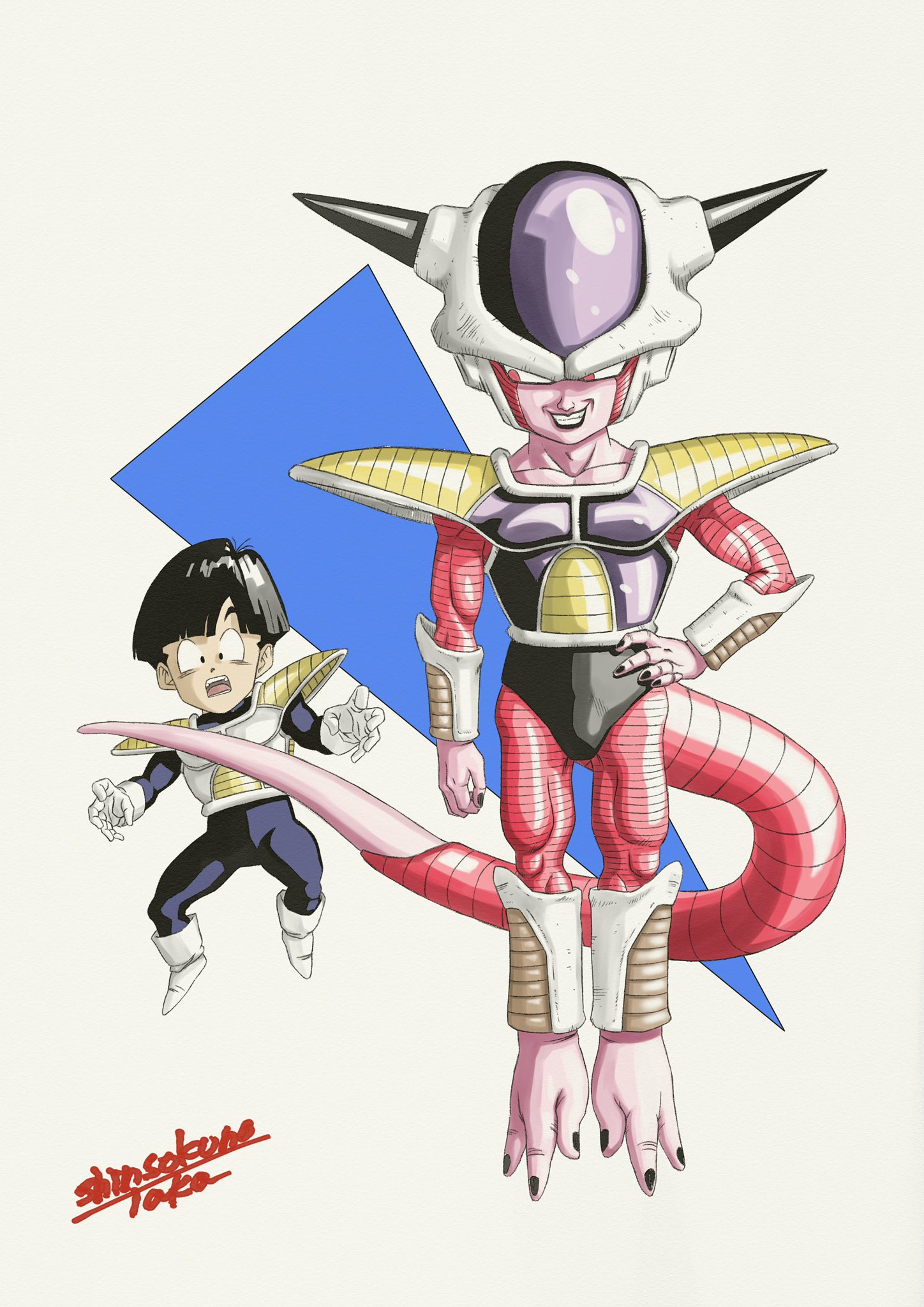 神速の鷹 ドラゴンボール大全集表紙シリーズ フリーザ第一形態 Amp 悟飯 ドラゴンボール ドラゴンボールイラスト フリーザ フリーザ第一形態 悟飯 ドラゴンボール大全集表紙 T Co Dvvf4dvdwj Twitter