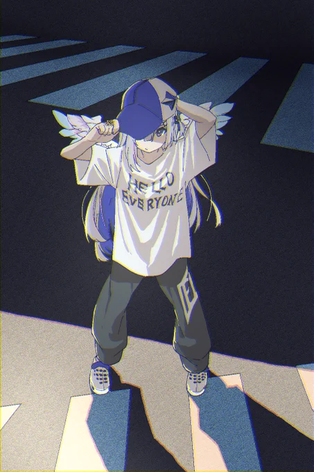 #かなたーと
限りなくヤンキーに近しいファッションをしたらしい天音かなた 