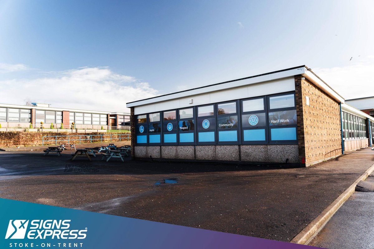 SXStoke's tweet photo. Is there anything more satisfying than expertly done #window #graphics ?💯🔥

We think not!

Check out these #fullcolourwindowgraphics done for Haywood Academy!

Peaked your interest yet?

Contact us on 01782 416930 
OR..
#LINKINBIO to visit our very own website! https://t.co/FinkBzdrmu