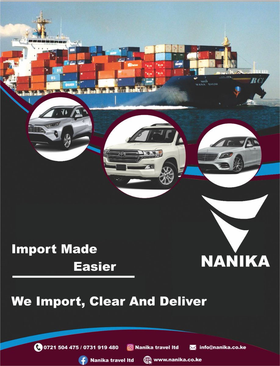 NanikaGroup's tweet photo. #NanikaImports #NanikaCarSales
Talk to us, Call: 0721 504 475 or 0731 919 480 https://t.co/X4X10eIifM