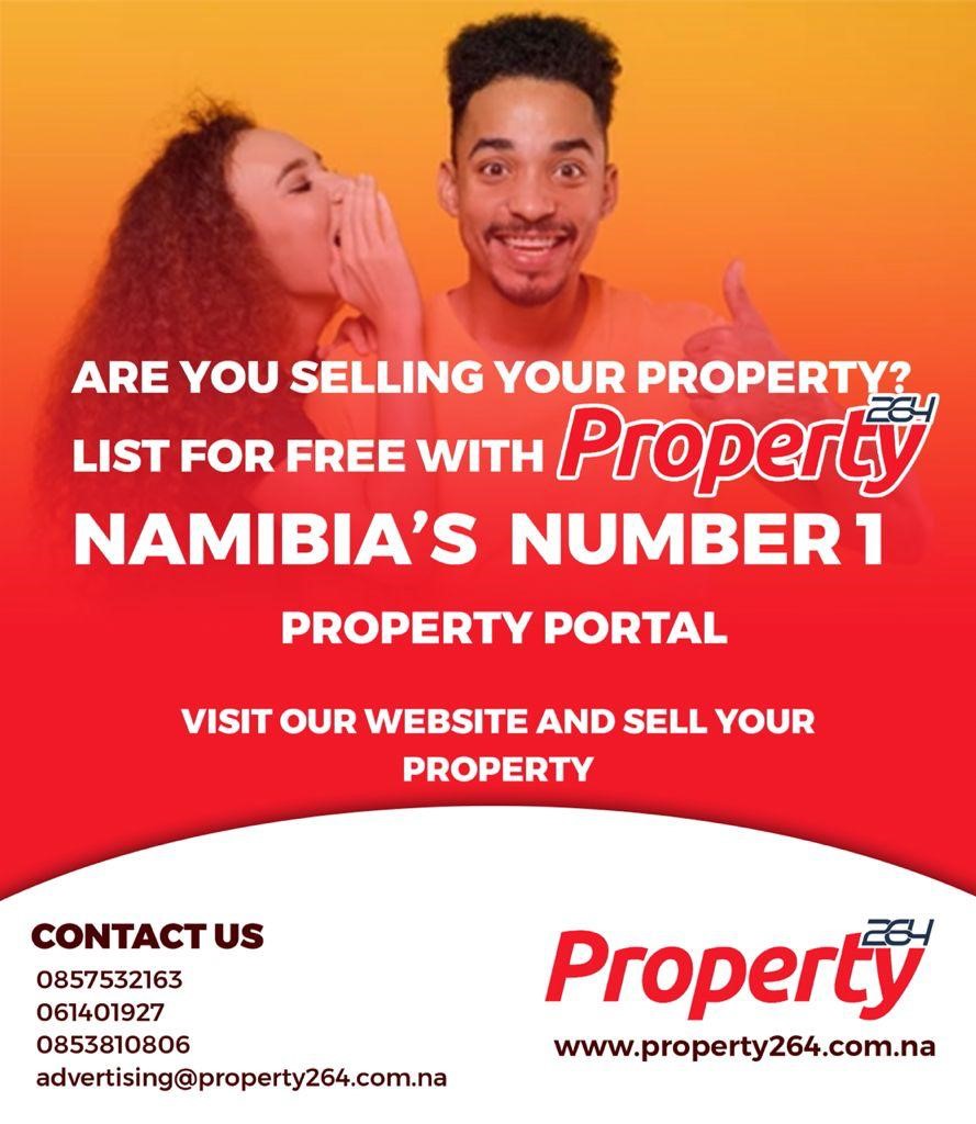 Market your Property for free by listing on our website - log in and register on property264.com.na