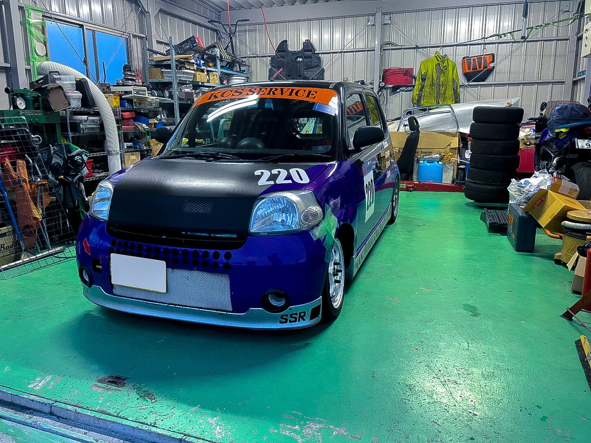 KcsService's tweet photo. 日曜日のレースに向けてほぼ準備完了🏁
もう楽しみすぎるぞ😆
#KCS
#BeLaps
#耐久レース
#あとは勝つだけ https://t.co/keZWBYdafZ