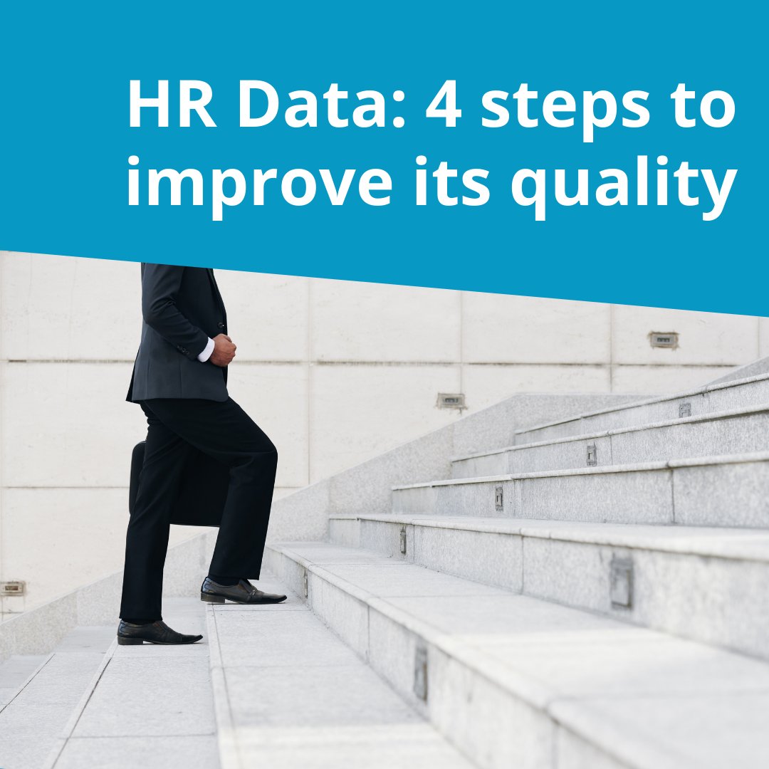 Data quality has become a hot topic once again in the world of people analytics. What’s the best, realistic way to clean up data? Our new blog outlines a 4-step process. bit.ly/3ASbEmf