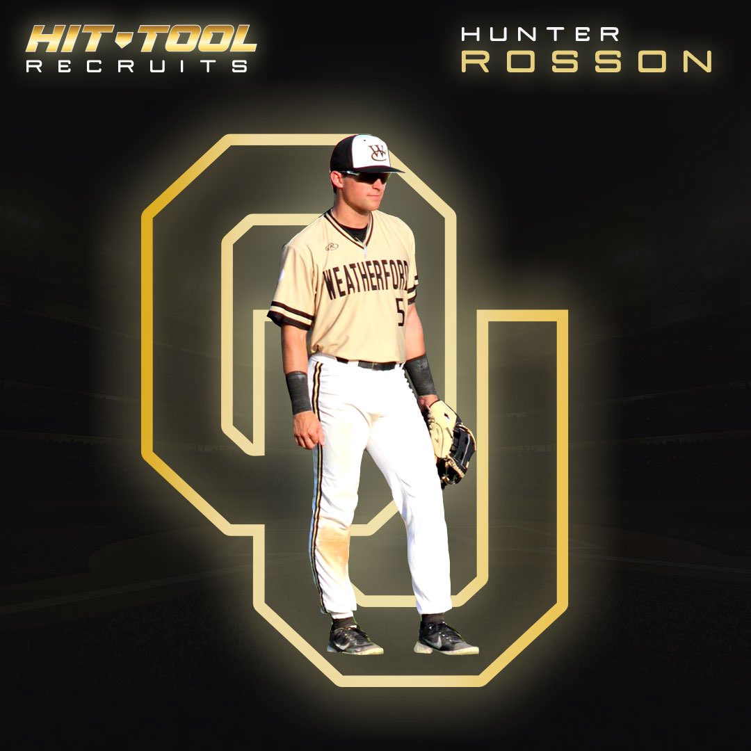 Hit Tool Instruction (@hit_tool) on Twitter photo 🛠Commitment🛠
•
Hit Tool Athlete: <a href="/hunterrosson/">hunter rosson</a>
Commitment: <a href="/OU_Baseball/">Oklahoma Baseball</a>
Position: OF
Class: Junior
•
Grades☑️ Teammate☑️ Character☑️ SPEED☑️☑️☑️ Remember this young man’s name in the Big 12 2022 season!
•
#ownthe17 #hittool #boomer #bigtwelve #recruit #sooners 🔴⚪️ 🛠Commitment🛠
•
Hit Tool Athlete: <a href="/hunterrosson/">hunter rosson</a>
Commitment: <a href="/OU_Baseball/">Oklahoma Baseball</a>
Position: OF
Class: Junior
•
Grades☑️ Teammate☑️ Character☑️ SPEED☑️☑️☑️ Remember this young man’s name in the Big 12 2022 season!
•
#ownthe17 #hittool #boomer #bigtwelve #recruit #sooners 🔴⚪️