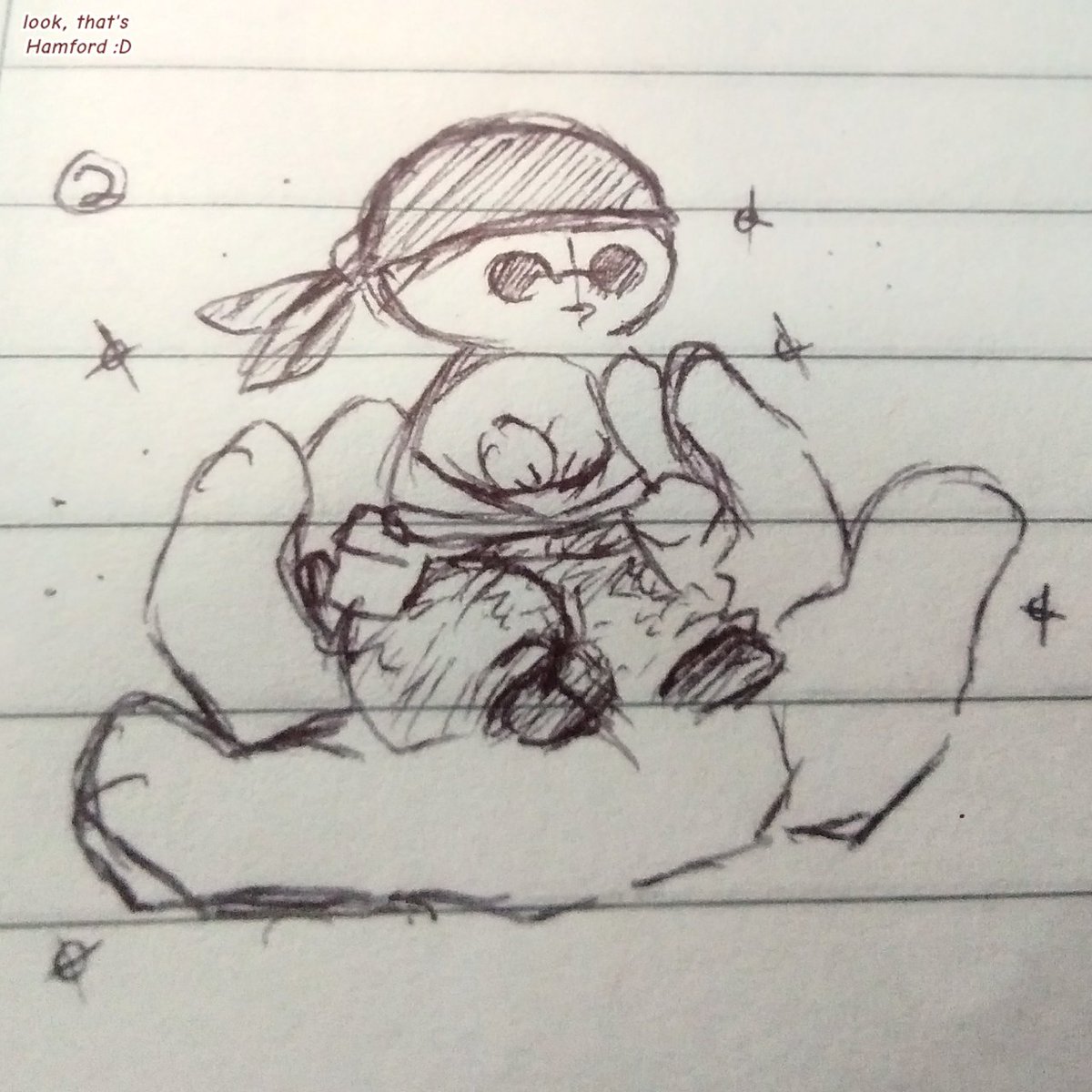 UvuMie's tweet photo. Deimos and Hamford

Just random doodle :D
#doodle #art #madnesscombat #Deimos #Sanford https://t.co/Za31uNDvtz