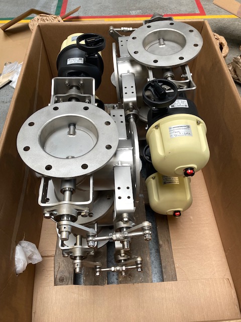 AKValvesltd's tweet photo. #blkcountryhour
We have just shipped 4x DN150 3 Way Exhaust Diverter Valves that are destined to go to the Antarctic
#valves #sourceandsupply
See more here: https://t.co/XqMWz3EfkX https://t.co/4qNv1BfKz6