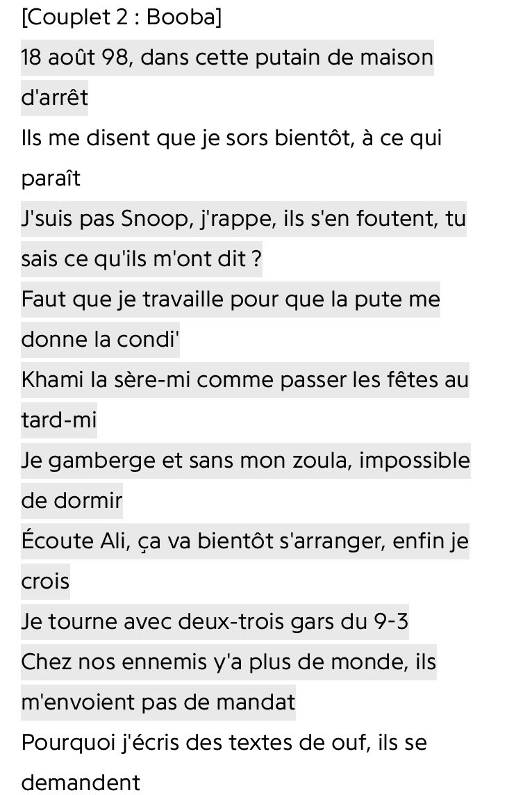 Il y a 23 ans jour pour jour, Booba écrivait ce couplet légendaire en prison.

« 18 août 98, dans cette p#tain de maison d’arrêt »