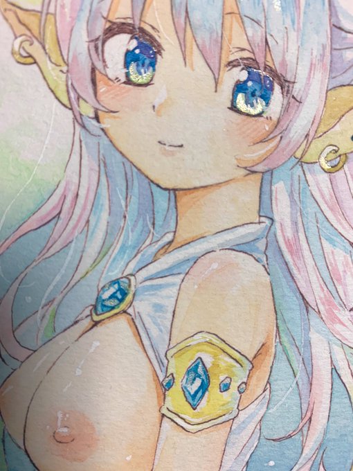 ぺぺって描いた割に宝石上手くいったよ!きらきらやで 