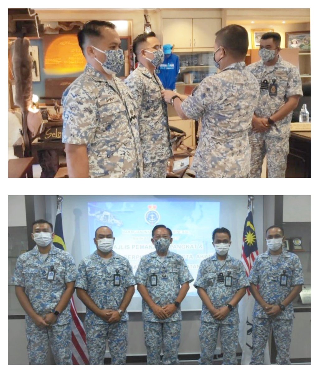 KBMkTL's tweet photo. Pangkat yang diberikan disandang dengan penuh bangga selari dengan tanggungjawab yang dipikul.
Tahniah diucapkan kepada Ahli @KBMkTL yang telah dinaikkan pangkat bagi kekananan Julai 2021.
#kerjaya21
#BackBoneRMN https://t.co/Ad0Pkfbq79