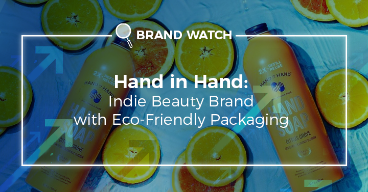 Hand in Hand, an independent beauty brand, saw 1000% growth throughout the COVID-19 pandemic after launching and promoting its collection of liquid hand soaps and hand sanitizers. For additional brand insights, follow our Natural and Clean Beauty report. ow.ly/gNND50FTf1m