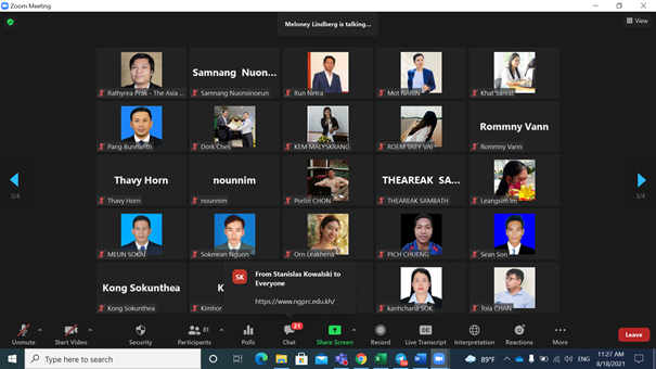 PonlokChomnes's tweet photo. On 18th August 2021, @Asia_Foundation, @KAPECambodia and #NGPRC,​ co-organized a virtual Policy Talk on “School-Based Mentoring” via Zoom, supported by @dfat 

#Ponlokchomnes #knowledgesector​ #research #education #mentoring #school #educationsystem #mentoringsystem #teachers https://t.co/sxNGdItIt8