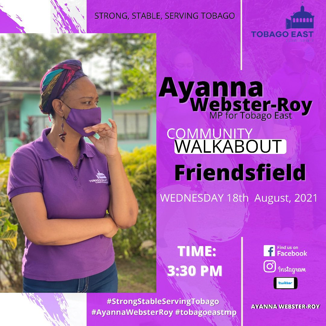 Ayanna Webster-Roy MP Tobago East tweet media