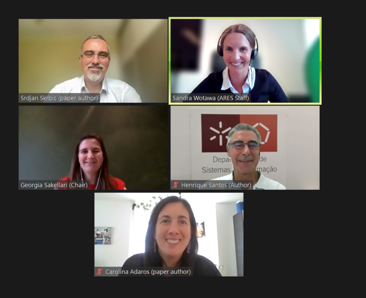 ARES_Conference's tweet photo. Happy participants = happy organizers @ARES2021 https://t.co/gA8Cw6N6KP