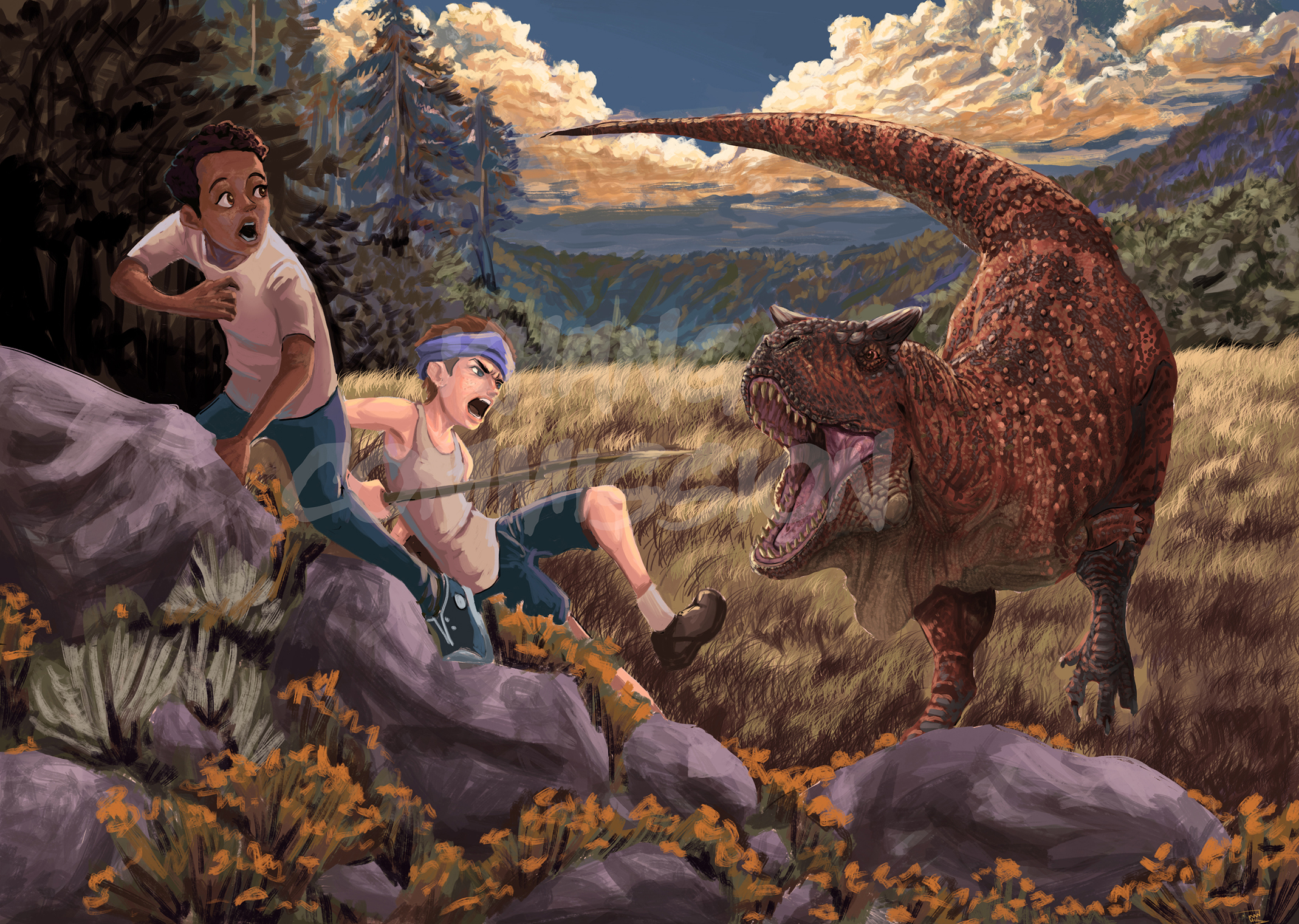 Jurassic World Карнотавр Торо